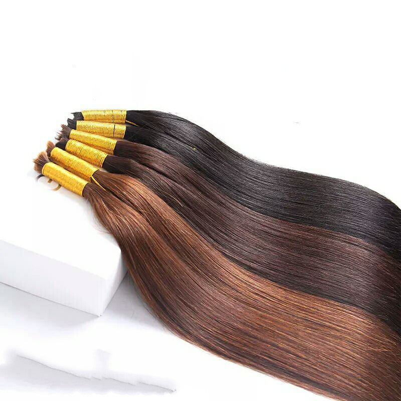 Extensión pelo a granel, para trenzas, crochet, keratina