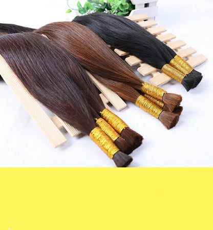 Extensión pelo a granel, para trenzas, crochet, keratina