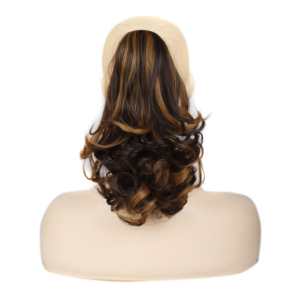 Ponytail Extension de Fibra  corto