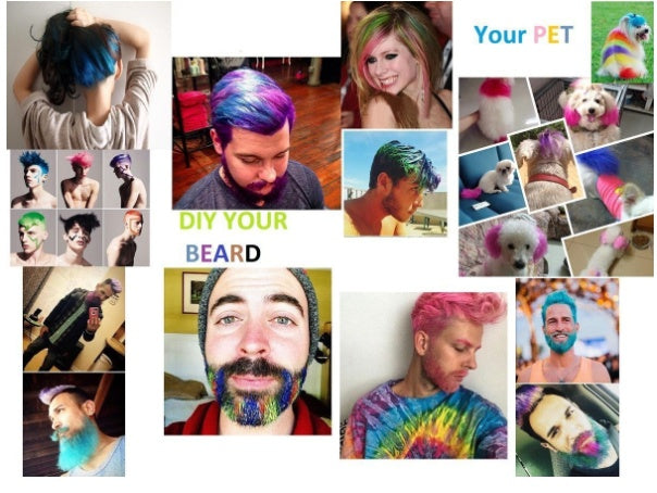 Rímel con tinte temporal para el cabello