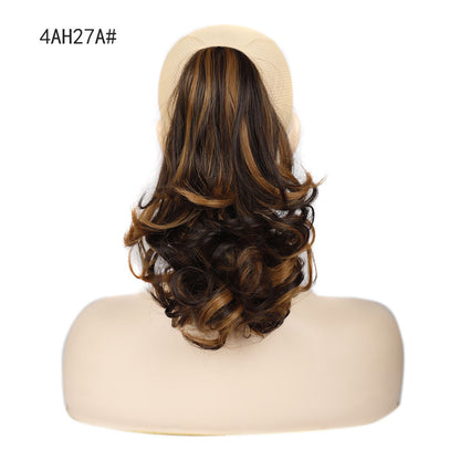 Ponytail Extension de Fibra  corto