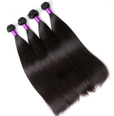 Cabello humano liso brasileño, cabello liso natural de color natural, muy vendido (hot sale).”