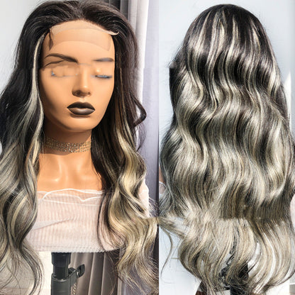 Pelucas de cabello humano con diadema tipo lace (headband wig), estilo liso y ondulado tipo body wave.
