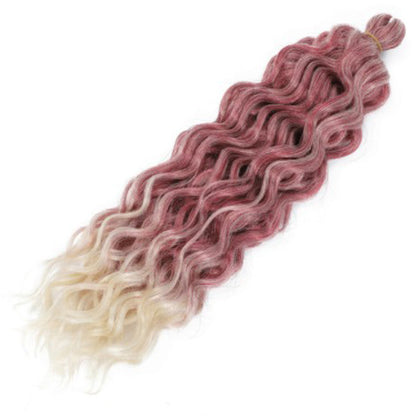 Cabello para crochet estilo onda océano hawaiana