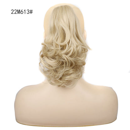 Ponytail Extension de Fibra  corto